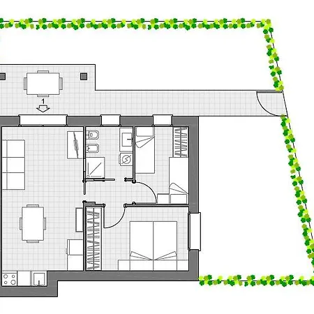 Wave Village Apartment *